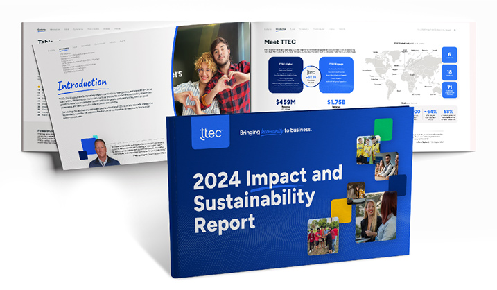 Cover of the 2024 Impact and Sustainability report