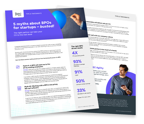 5 myths about BPOs for startups