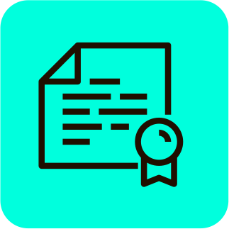 skills certificate icon