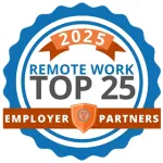 2025 Remote Work Top 25 Employer Partners