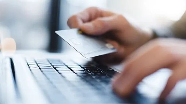 Online financial transaction