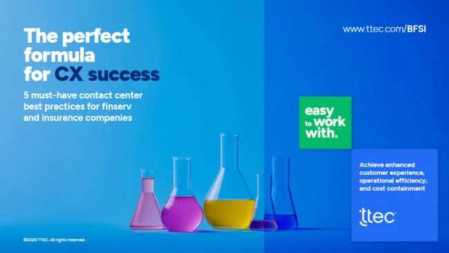 The perfect formula for CX success