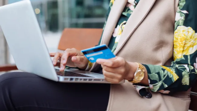 Online financial transaction