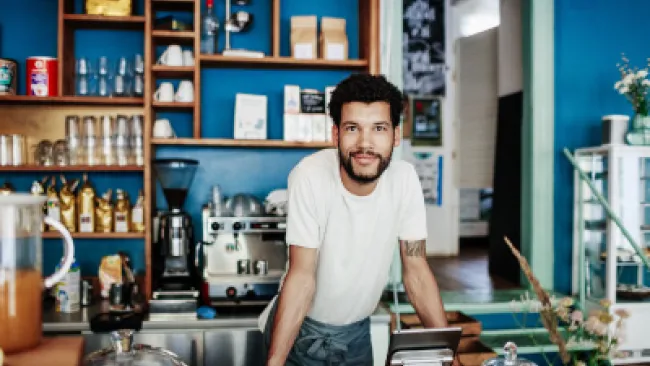A barista