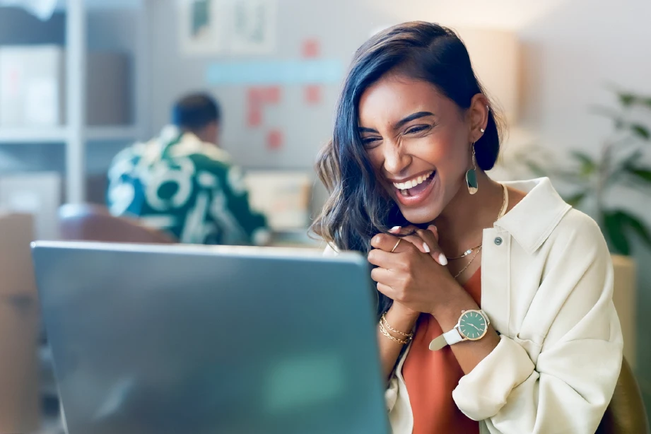 Excited about a sale