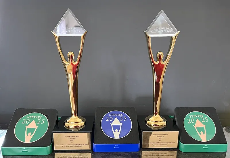2 of the awards won by TTEC at the 2025 Stevie Awards
