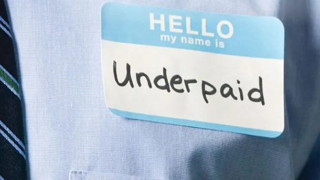 Under paid